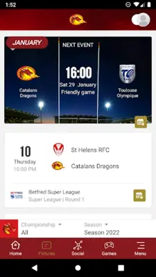 Dragons Catalans android App screenshot 3